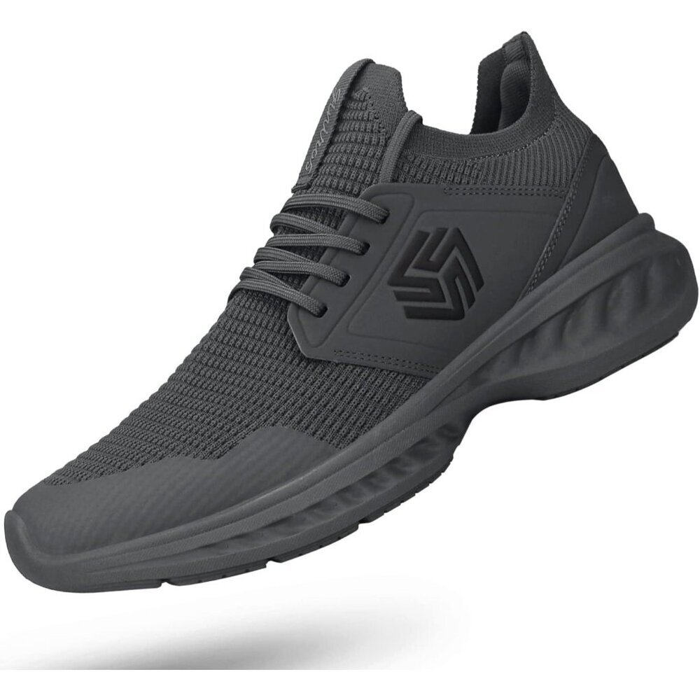 〽️Men's Sneakers Dark Gray Walking Sports Athletic Running Lightweight  Shoes
